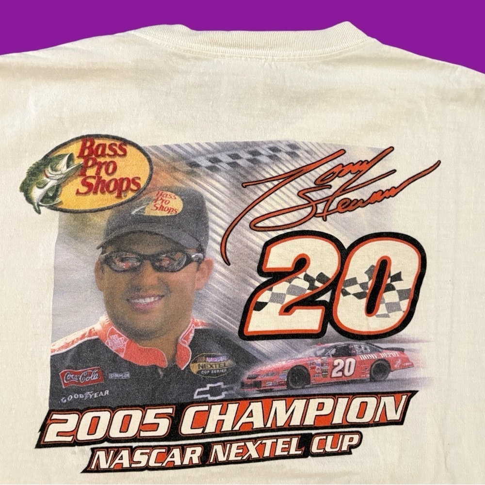 2005 Terry Stewart Bass Pro Shops Nascar t-shirt
